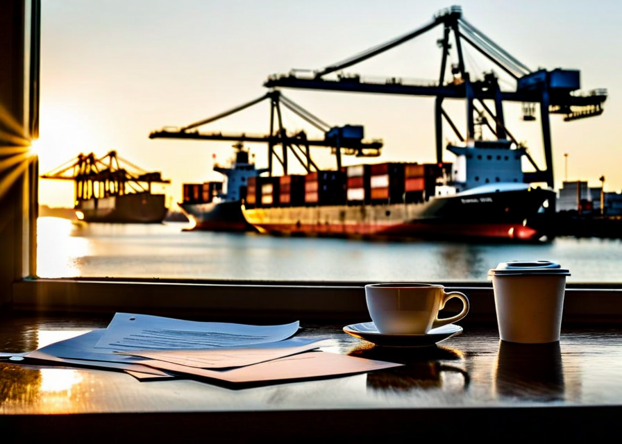 Boston harbor maritime operations